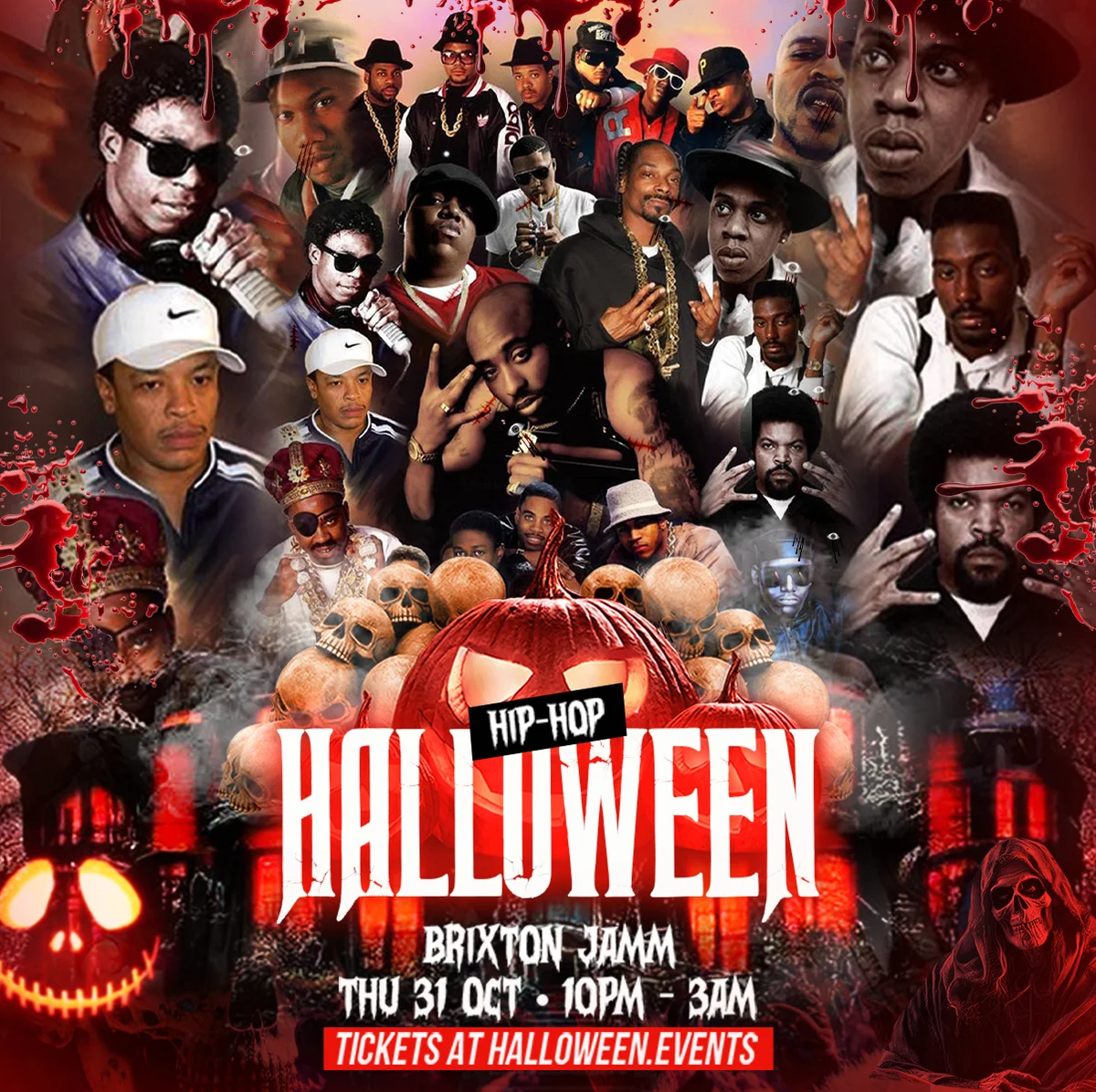 Hip-Hop Halloween at Brixton Jamm